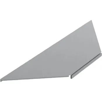 Prodejní regál Police koutová 90° profil "U" 300 mm