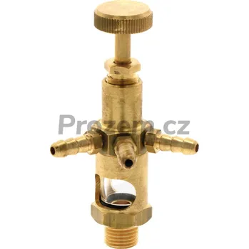 B&P Kapací maznice s trojitým přípojem, hadicový nátrubek 5 mm