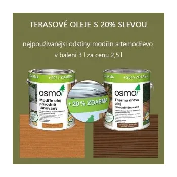 barva a nátěr na dřevo OSMO speciální terasový olej na bankirai 006-2,5l