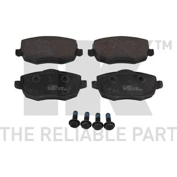 Brzdová destička Sada brzdových destiček, kotoučová brzda NK 222373