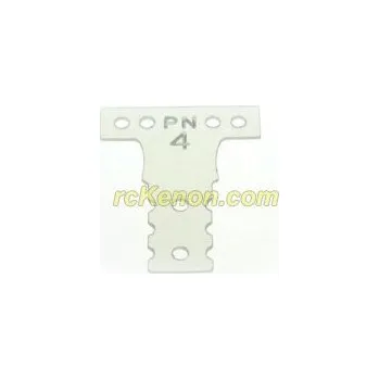 RC vybavení PN Racing Mini-Z MR03 MM G10 Fiber Glass T-Plate #4