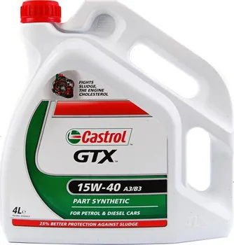 Motorový olej Castrol GTX 15W-40 4 l