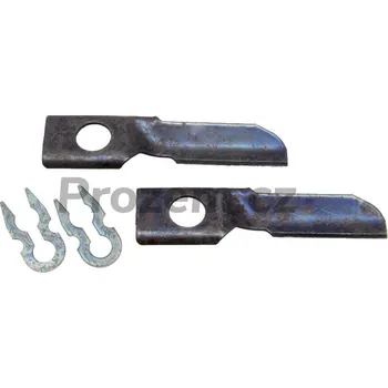 Pracovní nůž Nůž pro sekačku Stiga, 1111902101, rozměry 127/18,25/-/- mm, sada čepelí