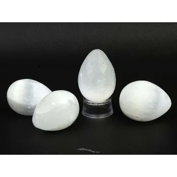 Přírodní kámen Selenit vejce menší