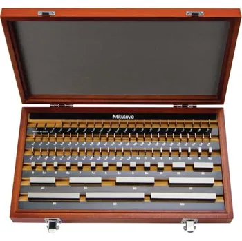 Koncové měrky z oceli Mitutoyo 87 ks