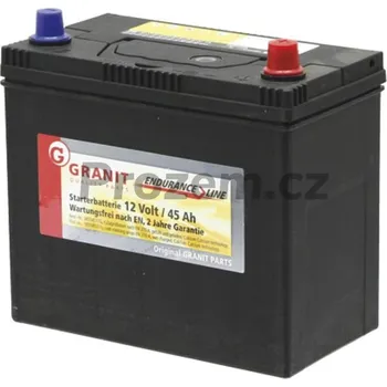 Autobaterie Bezúdržbová Baterie 12 V / 45 Ah připravená k provozu, B1