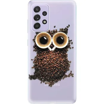 Odolné silikonové pouzdro iSaprio - Owl And Coffee - Samsung Galaxy A52/A52 5G