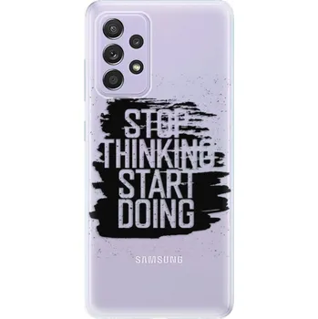 Pouzdro na mobilní telefon Odolné silikonové pouzdro iSaprio - Start Doing - black - Samsung Galaxy A52/A52 5G