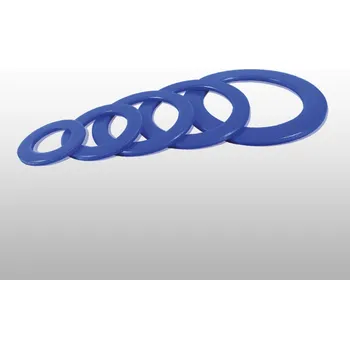 Těsnění holendru 2" ploché; DELTAFLON 78x60x2 mm - CH1/4559