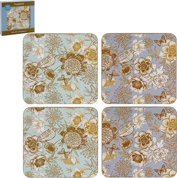 prostírání Leonardo, Anglie Leonardo - Korkové prostírání pod skleničky "Songbird" /11*10 cm/- 4 ks