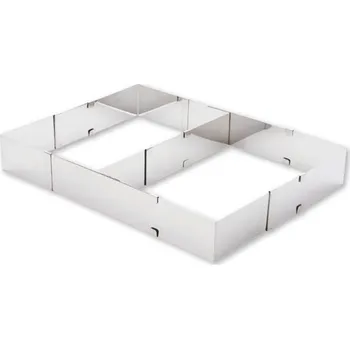 Forma na pečení Meyerhoff Forma na dort nerez posuvná hranatá