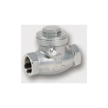 Fitinka 1" zpětná klapka NEREZ celokovová, PN 16, T -20-200°C, AISI 316