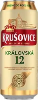 Krušovice Královský ležák 12° 0,5 l plech