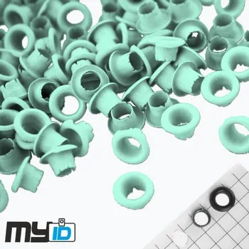 Kleště Očka pro nýtovací kleště, 50ks - světle tyrkysová