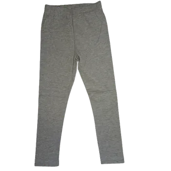 Dívčí šedé bavlněné legínky. 110