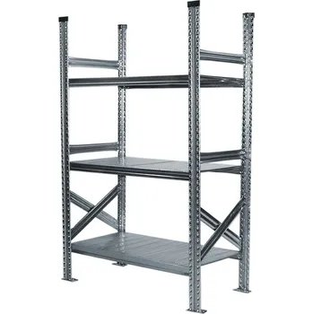 Dílenský regál Wexta Kovový policový regál, 1576x1350x400 mm, 3 police, základní