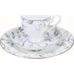 Carmani® Carmani - Porcelánový hrnek s podšálkem a dezertním talířkem - 250 ml Barva: jako na obrázku