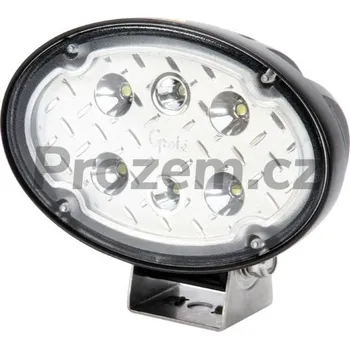 Přídavný světlomet Pracovní světlo oválné Led PAR6 12V, připojení konektorem Deutsch