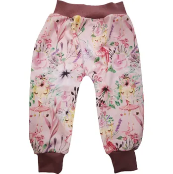 Dino Dini Dívčí pohodlné kalhoty 2162 růžové Rozměr: 56