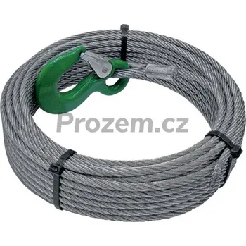 Tažné lano Tažné lano 25m/O 8.4mm, s hákem