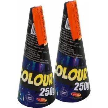 Zábavní pyrotechnika Fontána Vulkán 250g Colour 2ks