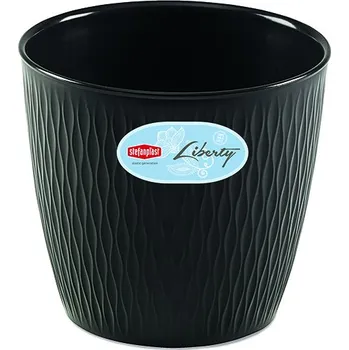 Květináč Obal na květináč LIBERTY 20 grafit Šedá