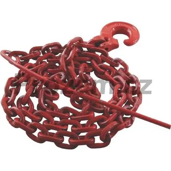 Řetěz Lesnicky řetěz G8 čtyřhranný 8 mm/2,5 m, řetězový úvazek