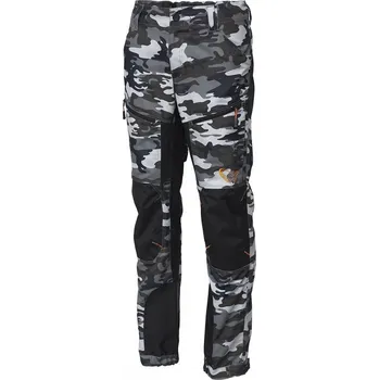 Savage Gear Camo Trousers L Rybářské kalhoty a kraťasy Savage Gear Camo Trousers L