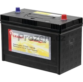 Autobaterie Bezúdržbová Baterie 12 V / 100 Ah připravená k provozu, Case IH