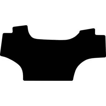 Rohožka GRANIT gumová rohožka do traktoru McCormick X 6.430 (od 2015), černá rohožka do traktoru, rohož do traktoru