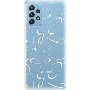 Pouzdro na mobilní telefon Odolné silikonové pouzdro iSaprio - Fancy - white - Samsung Galaxy A72