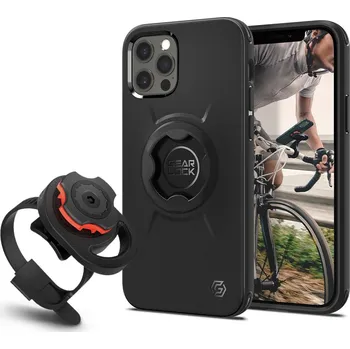Pouzdro na mobilní telefon Spigen Gearlock pro Apple iPhone 12/12 Pro černý