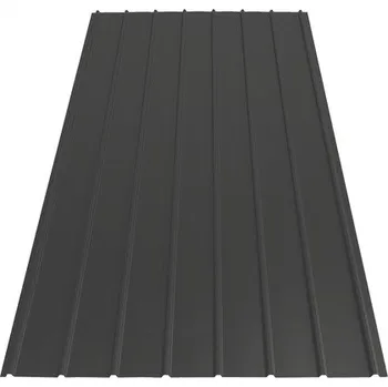 Střešní krytina Trapézový plech PRECIT H12 antracitová šedá 2000 x 910 x 0,4 mm