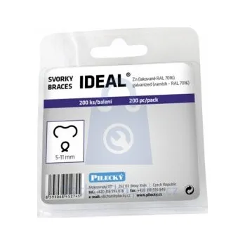 Průmyslová sponka Spony IDEAL na spojování pletiv ZN (1000 ks v bal), balení 1 ks