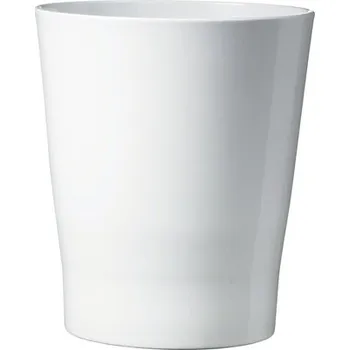 Květináč Obal na orchideje keramický Merina Ø 16 cm x 18 cm bílý