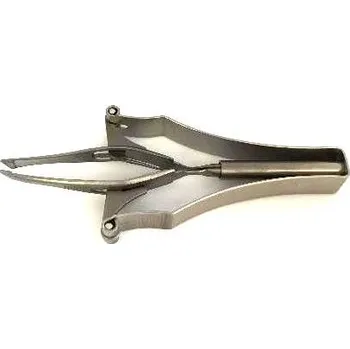 Kosmetická pinzeta pinzeta automatická 9,5 cm INOX - ID: 1612