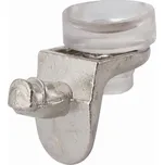 Walteco Podpěrka skleněných polic s přísavkou, průměr 5 mm, délka čepu 70 mm, 8 ks