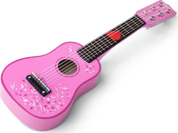 Hudební nástroj pro děti Tidlo Dřevěná kytara Star
