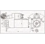 Startér MAGNETI MARELLI 063720373010
