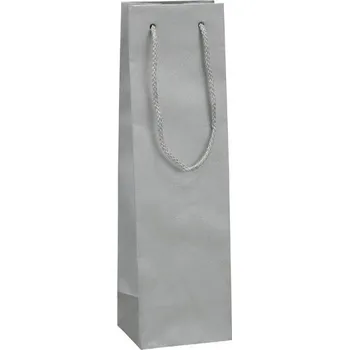 Nákupní taška Taška na víno Silver 12x10x41 G085