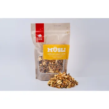 Zapékané müsli s jablky a skořicí, 300 g