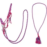 QHP Set provazový na ježdění Liberty QHP, fuchsia COB