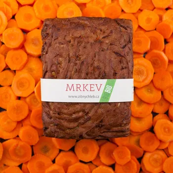 Pečivo BIO žitný chléb s mrkví, 550 g
