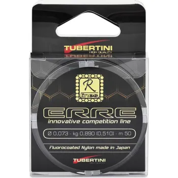 Tubertini návazcový materiál ERRE 50m 0,10 - 0,16mm tubertiní vlasec návazec erre: 0,112 mm 1,99kg