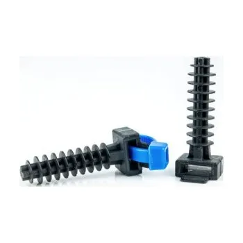 Stahovací páska Kabelová příchytka hmoždinková do otvoru 8mm, pro pásku 9,7mm (CH-8, VCZ9/43,5), 100ks v balení