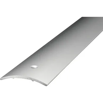 Stavební profil ALU přechodový profil stříbrný 2,7m 30x1,6mm; šroubovací (předvrtaný)