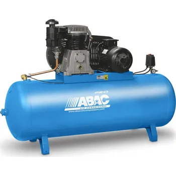 Kompresor ABAC kompresory Stacionární kompresor B70-7,5-500FT příkon 7,5 kW, sací výkon 1 210 l/min, tlak 11 bar, vzdušník 500 l, napětí 400/50 V/Hz