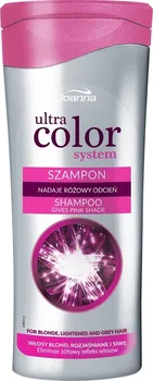 Šampon Joanna Ultra Color Pink Shampoo šampon pro blond vlasy 200 ml