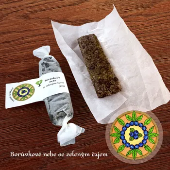 Tyčinka - Borůvkové nebe se zeleným čajem, 30&nbsp;g