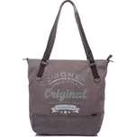 Jennifer Jones Kabelka přes rameno ze silného plátna Canvas šedá 4531